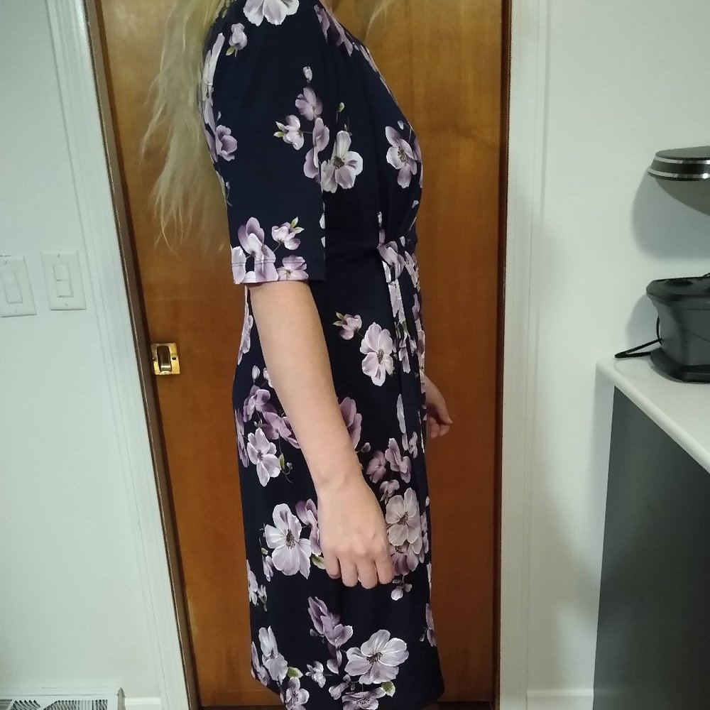 Connected Apparel Floral Dress Size 16 - Picture 2 of 6